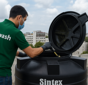 water tank cleaning ownwash